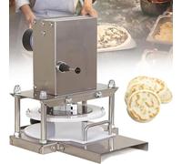 Pressa elettrica in acciaio inox per impasto pizza e tortilla, 8,66" e 9". | Pressa elettrica resistente in acciaio inossidabile progettata per modellare l'impasto della pizza e le tortillas, con