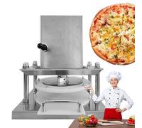 Pressa elettrica in acciaio inox per pasta sfoglia, ideale per panetteria, casa, pizza e croissant.