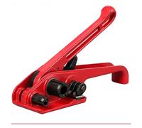 Pressa For Balle Di Reggette For Artefatto Macchina For Sigillare Scatole Manuali For Piccola For Portatile Cintura In Plastica Pinze For Imballaggio In Hot Melt Facilità D'Uso(RED)