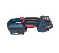 Pressa For Balle Elettrica Portatile Con Tenditore Automatico For Imballaggio Hot Melt Con Cinghia In Plastica Di Tipo JDS-A Ampiamente Applicabile