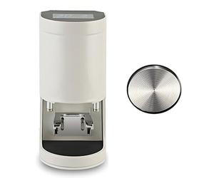 Pressa For Caffè Elettrica Automatica Da 58 Mm Pressa For Caffè Espresso A Mani Libere Con Pressione Regolabile Da 5 A 30 Kg For Baristi E Produzione Casalinga Professionale(White,ScrewThread)