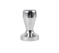 Pressa for caffè in acciaio inossidabile con base piatta, chicchi di espresso pressa manuale for in polvere, martello, utensili Per caffè Barista e Caffetteria(58mm,Metallic Primary)