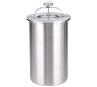 Pressa for Carne Deli Pressa for Prosciutto In Acciaio Inossidabile Con Termometro Stampo for Pressa Prosciutto Salumi Stampo Pressa Carne(1pcs)