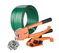 Pressa For Cinghie Di Imballaggio For Reggiatrice Manuale In Plastica Con Imballatrice For Strumenti Di Tensione Kit Di Guarnizioni Metalliche For Fascia In PET Da 1000 Piedi 300 Facilità D'Uso