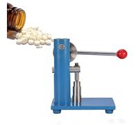 Pressa for compresse portatile fai-da-te - Taglio singolo in acciaio inossidabile, 6-12 mm regolabile for uso domestico e di laboratorio(6mm)