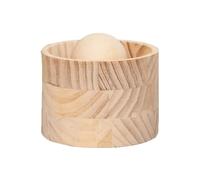 Pressa for gnocchi in legno, riutilizzabile, rotonda, for pasticceria, con superficie antiaderente, for stampo for pelle avvolgente fai da te(Wooden)