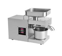 Pressa for olio completamente automatica in acciaio inossidabile Piccola pressa for commerciale Girasole Sfrutta Appieno L'estrazione Efficace Dell'olio
