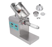 Pressa For Olio Elettrica, Macchina For La Spremitura Del'olio Completamente Automatica, Spremiagrumi Elettrico In Acciaio Inossidabile, For Cucina Di Casa Elevata Resa Petrolifera