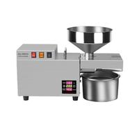 Pressa For Olio In Acciaio Inossidabile Completamente Automatica Con Controllo Della Temperatura, For A Freddo E A Caldo Ad Alta Potenza Da 1200 W Sfrutta Appieno L'estrazione Efficace Dell'olio