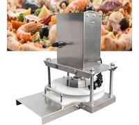 Pressa for pasta for pizza elettrica in acciaio inox