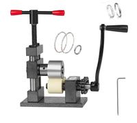 Pressa for piegare anelli e braccialetti, Laminatoio for gioielli regolabile con piegatrice piatta, Macchina for modellare metalli in acciaio inossidabile, Ruota in ferro