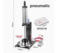 Pressa for stampi in gesso, pressa for stampaggio manuale/pneumatica compatta for e di gioielli, strumento for oreficeria for la realizzazione di stampi Strumento di misura(Pneumatic large)