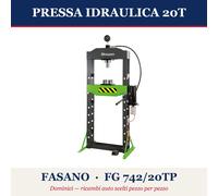 PRESSA IDRAULICA 20T FASANO FG 742/20TP
