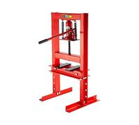 Pressa idraulica da officina da 6 tonnellate con telaio ad H Red Jack Stand 13227lbs con piastre in acciaio for impieghi gravosi for garage o negozio e altro Per uso fai da te