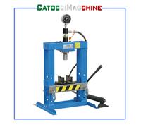 Pressa idraulica manuale 10 TON Fervi P001/10 tavola regolabile