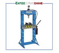 Pressa idraulica manuale 30 TON Fervi P001/30 2 velocità e pistone mobile