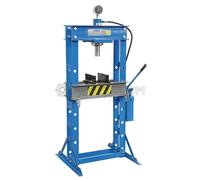 Pressa idraulica manuale 30 TON Fervi P001/30 2 velocità e pistone mobile