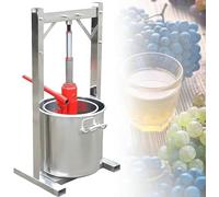 Pressa idraulica manuale per uso domestico - Piccola macchina per succo d'uva, spremiagrumi per frutta e verdura