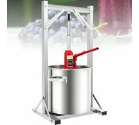 Pressa idraulica per vino e frutta, con secchio filtrante, per vino, riso, miele, verdure, formaggio e purea