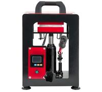 Pressa idraulica Rosin 5 tonnellate Manuale Press con doppie piastre di riscaldamento & indicatore LED digitale, temperatura regolabile per l'estrazione di erbe e polline, pressa da tavolo compatta