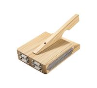 Pressa in legno per cucina, stampo per ravioli, pressa multifunzionale per ravioli, pressa per impasto, utensile da cucina per incartare gnocchi, involucri per panini, 26 x 20 x 4 cm