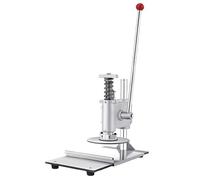 Pressa manuale commerciale in acciaio inox per stendere pasta per pizza e | Sfogliatrice manuale professionale in acciaio inox, ideale per pressare impasti per pizza e pasticceria in modo uniforme