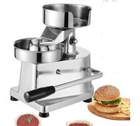 Pressa manuale per biscotti per polpette di carne, per hamburger commerciale, batticarne e hamburger in acciaio inox, facile da pulire
