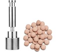 Pressa Manuale per Compresse da 6 Mm / 8 Mm / 10 Mm / 12 Mm, Macchina per Fette di Zucchero per Compresse di Latte Fai-da-Te Fatta in Casa, Dispositivo per Pressa da Cucina Domestica, #1, 12MM