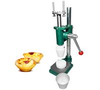 Pressa manuale per crostata di uova, creatore di conchiglie per crostate di crema pasticcera, stampi commerciali per crostate all'uovo, strumento per cuocere crostate e torte