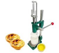 Pressa manuale per crostata di uova, utensile da cucina durevole per crostate fatte in casa, base stabile per la cottura, macchina di qualità commerciale, facile da usare