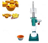 Pressa manuale per crostate all'uovo e stampo per biscotti per tortine, mini torte, muffin e biscotti ripieni, rivestimento antiaderente facile da pulire per la cottura in casa