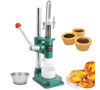 Pressa manuale per crostate di uova, con 16 stampi, per uso domestico e commerciale, strumento per pressare a mano per crostate di crema pasticcera