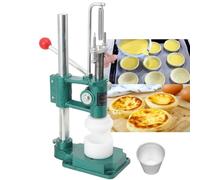 Pressa manuale per crostate di uova per la cottura, stampi commerciali per crostate e pasticceria per torte di crema pasticcera, torte, gusci di waffle