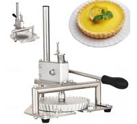 Pressa manuale per impasti per pizza, acciaio inossidabile 304 e lega di alluminio, molle resistenti anti-deformazione, M160/M200, appiattitore per pasta commerciale per panetteria