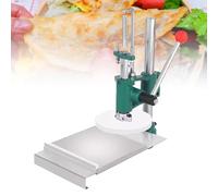 Pressa manuale per impasti per pizza, pressa per pasticceria domestica con braccio operativo esteso e piastra di pressione antiaderente, angolo dell'asta regolabile per fette sottili