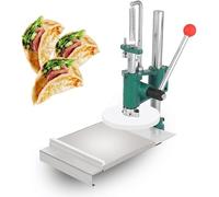Pressa Manuale per Impasto per Pizza, Pressa Manuale per Pasta con Base in Ghisa, Utensili da Cucina, Pressa per Pasta con Disco Spesso 0,2" per Preparare Torte Fatte A Mano, Stampi, 14cm