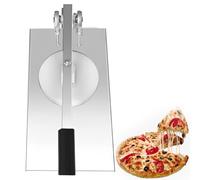 Pressa manuale per impasto pizza in acciaio inox, 16 cm, pressa per | Pressa manuale per impasto da 16 cm in acciaio inox, progettata per uso domestico per dare forma con facilità all'impasto per