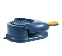 Pressa Manuale per Impasto Ravioli, Piastra Lunga, PP Blu | Superficie Liscia Antiaderente, Manici Robusti e Stabili, per Cucina di Casa, Ristorante e Preparazione