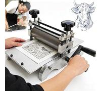 Pressa manuale per incisione, 31 x 17 cm, con rullo regolabile in altezza, stampa a blocchi e stampa monotipo per legno in rilievo Intaglio in rame, strumento artistico per studio domestico