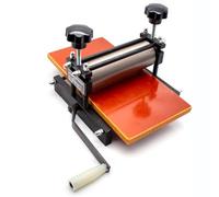 Pressa manuale per incisioni per stampa, pressione uniforme, materiale di stampa monotipo, perfetta per artisti e stampatori, ideale per vari materiali stampati