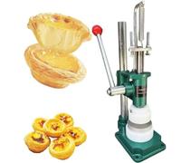 Pressa manuale per la cottura, macchina per la crosta in ghisa con muffa per alimenti, macchina antiaderente per la crostata di uova per dessert, strumento compatto per la formatura della torta per la