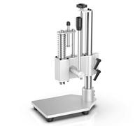 Pressa manuale per stampaggio da banco resistente, strumento regolabile in altezza per pressare, tagliare, cucire, rivettare, rimuovere cuscinetti