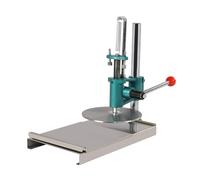 Pressa Manuale Regolabile per Impasto per Pizza da 9,5" - Macchina per Pasticceria in Acciaio Inossidabile per croste di Pizza, chapati, Torte Fatte a Mano, panini Morbidi - Utensile da Cucina di