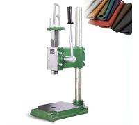 Pressa manuale resistente per pergolato, altezza massima di 40 cm, per artigianato in pelle, punzonatura, timbratura del rame, officina fai da te, creazione di gioielli