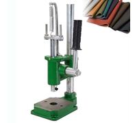 Pressa manuale resistente per pergolato, altezza massima di 40 cm, per artigianato in pelle, punzonatura, timbratura del rame, officina fai da te, creazione di gioielli