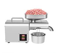Pressa olio automatica 610W pressa olio macchina pressatrice presser olio olio olio pressa espulsore 3-6 kg/h per varie materie prime come arachidi, soia, colza, noci