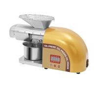 Pressa olio elettrica automatica 1800 W pressa olio elettrica intelligente regolabile arachidi macchina per l'estrazione di olio caldo/freddo 300°c oro per piante domestiche presser 95% resa olio