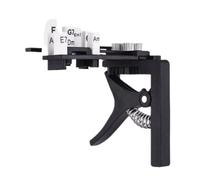 Pressa per accordi di chitarra, allenatore assistito da aiuti per chitarra,Strumento per l'allenamento degli accordi per ukulele con strumento assistito per chitarra a clip - per ukulele com