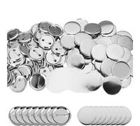pressa per Badge DIY Forniture per la realizzazione di spille con punzone fai da te, con 300 aghi per bottoni, retro in Mylar e taglierina rotonda Button Maker(Accessories)