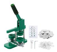 pressa per Badge DIY Macchina per la fabbricazione di badge con bottone fai da te da 25/44/58 mm con 100 set di badge vuoti Button Maker(58mm Set)